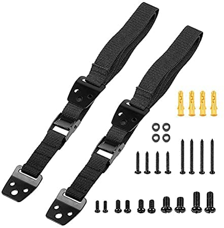 Kippsichere TV-Möbelgurte, verstellbare Heimsicherheit, TV-Wandanker und Erdbeben-Kipp-Fesselriemen Babysicherung und Kindersicherung, Befestigungen an Regalen und Schränken