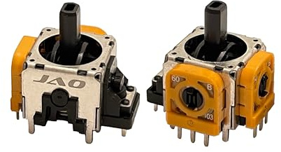 JAO True OEM Calidad Joystick analógico de repuesto (paquete de 2) Compatible con Xbox One, X, S, Elite, PS4, Switch Pro Controladores con ollas de 10 K (no para 360 o PS3) Alta precisión precisa