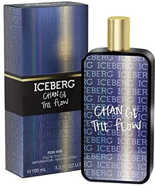 Iceberg Change The Flow Eau De Toilette Spray, per una scia personale, 100ml