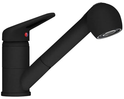 Franke Novara-Plus Black Matt - 115.0659.840 Hochdruckarmatur