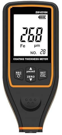 Dickenmessgerät SW-6310A/B Beschichtung Dicke Meter Gauge 1700um Autolack Film Tester Keramik Metall Beschichtung Automotive Farbe Mikrometer Genauigkeit und Benutzerfreundlichkeit(SW-6310A)