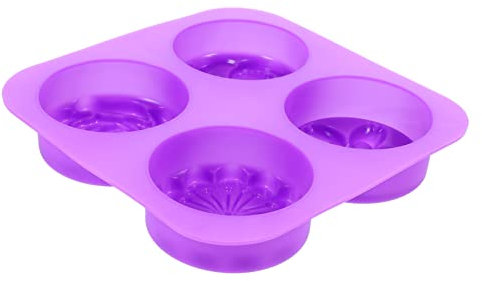 FUNOMOCYA Silicone Flower Cake Mold DIY Muffin Baking Mould Non-Stick Oven Microwave Safe