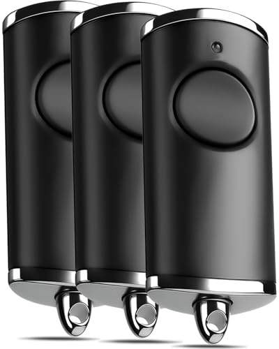 Telecommande Hormann HS1-868-BS Télécommande de Porte de Garage 868,3 BS MHz Compatible avec BS HSM4 HSE2 HS1 HS4 HSZ1 HSZ2, émetteur Manuel 1 Bouton 3 pièce
