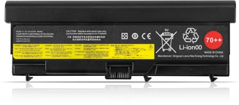 K KYUER 70++ Batterie pour Le-Novo ThinkPad T410 T420 T430 T510 T520 T530 | T530i T420i T430i W510 W520 W530 L430 L530 L410 L412 L420 L421 L510 L512 L520 SL410 SL510 Edge 14 15 E40 E50 E420 E520 E525
