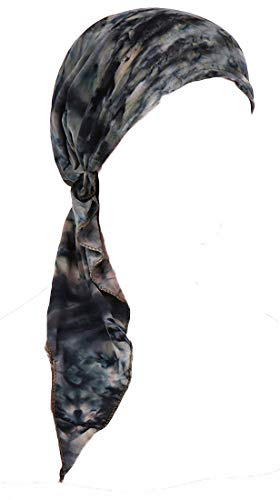 Ulalaza Chemo cáncer Cabeza Bufanda Sombrero Gorra pre-Atado Cubierta de Pelo Wrap Turban Headwear