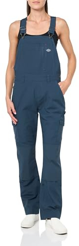 Dickies Women's Temp-iQ® Ripstop Bib Overalls, Blue, M