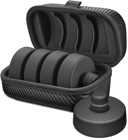 Spigen Wagenheber Gummiauflage für Tesla Model Y (~2026) Model 3 (~2026), Model X S, 4 Stücke Jack Pad Adapter Tesla Zubehör mit Intelligente Aufbewahrungsbox, Schützt Batterie und Chassis