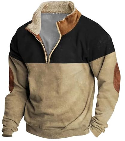 KONG JIMFAN Hoodie Herren Long Sleeve Sweatshirt Pullover Passform Hoodie Herren Schwarz Herren Sweatshirt Oversize Hoodie 3D Hoodie Herren Shirts Motorrad Hoodie(Black,XL)
