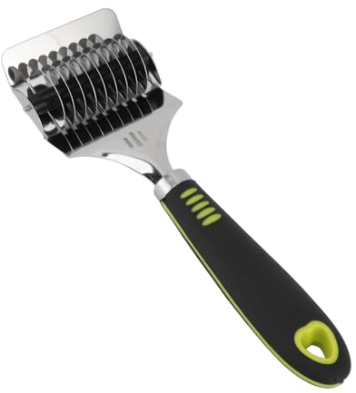 Topyond Rodillo para Pasta, Fabricante de Fideos Rodillo de Enrejado de Fideos de Acero Inoxidable Cortador de Masa Pasta para Hacer espaguetis Herramientas de Cocina