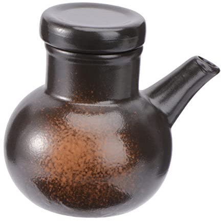 Hoement 1stück Kreative Keramik Gewürzflasche Eleganter Essig Und Sojasaucenspender Für Küche Für Frühstückstisch Und Besondere Anlässe