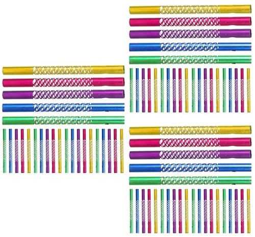 Milisten 3 Set Campanelli Eolici Campanello Eolico Campanello Sospeso Campanello Per Porta Campanello Ad Anello Gazebo Ingresso Campanello Eolico Mangiatoia Per Uccelli Appesa 25 pezzi * 3