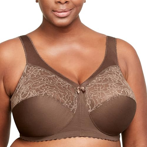 Glamorise MagicLift Support Classic BH, Brun, 100L