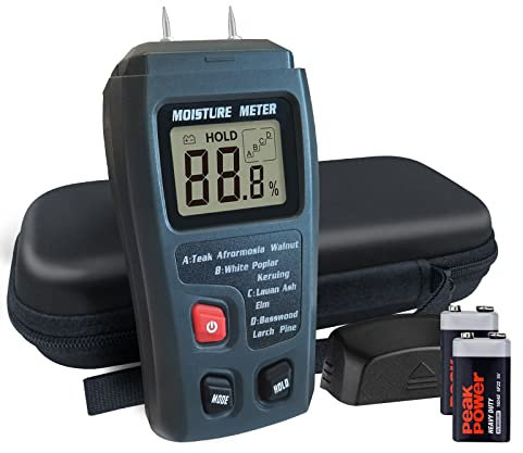 FeuchtigkeitsmessgeräT HolzfeuchtemessgeräT, FeuchtemessgeräT Holz HolzfeuchtemessgeräT Brennholz, Holz Feuchtigkeitsdetektor Pin-Typ HolzfeuchtemessgeräT Feuchtigkeitsmesser FüR Holz Brennholz