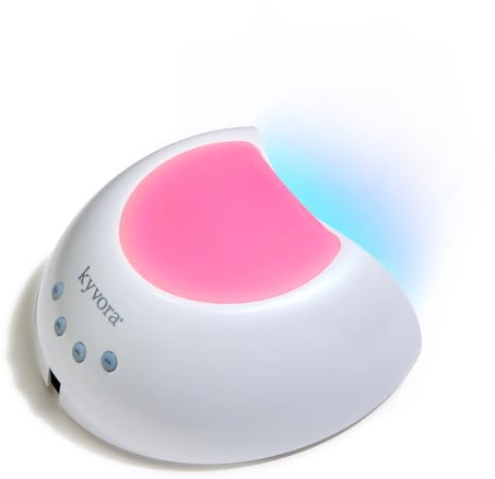 Lampe UV/LED KYVORA 48W pour séchage des ongles vernis semi-permanent et gels, affichage digital de la minuterie, qualité professionnelle