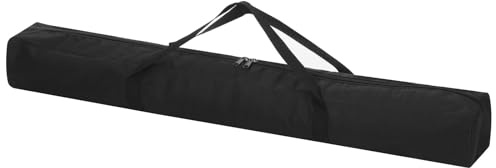 PATIKIL 35 Inch Tripod Monopod Case Bag, Nylon Folding Camping Chair Storage Replacement Bag Tripod Carrying Case with Shoulder Strap for Outdoor Travel Camping, Black