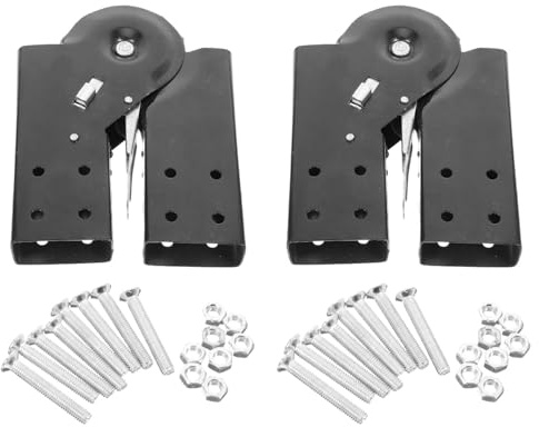 UKCOCO 2St Leiterverbinder dachbodenleiter ersatzteile klein Zubehör klappbares Leiterscharnier klappbare Leiterteile Multifunktion Leiter aus Aluminium gemeinsamer Kopf Komponente