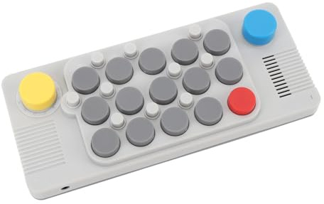 Taschen-Musiktastatur, C3-C8-Melodien, Verstellbar, 20 Instrumente, Tragbares Tasteninstrument, MIDI-Tastatur für Kinder und Erwachsene, 3,5-mm-Kopfhöreranschluss