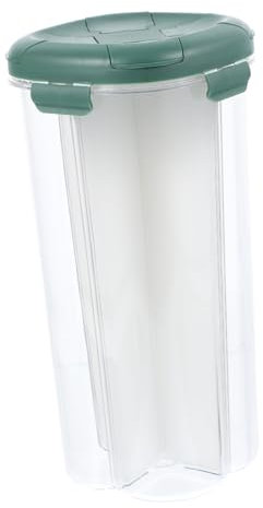 OKUMEYR Cereal Go Container Storage Jar for Rice Flour Grains Airtight Storage Containers Lids Kitchen Box Dispenser