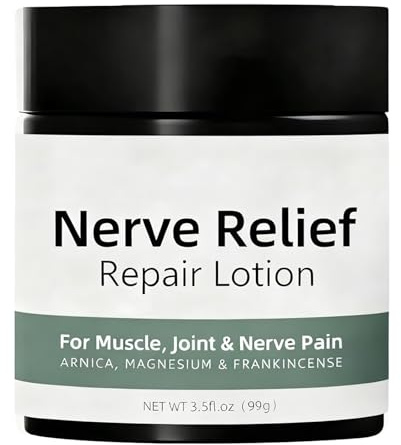 Baume Cicatrisant Nerfs 99g Crème De Soulagement Des Nerfs Neuropathiques Crème Apaisante Pour Articulaires Et Musculaires Soulage Rapidement Sciatique Et Les Douleurs De La Hanche, Du Dos, Des Pieds