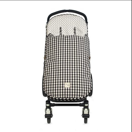 Walking Mum Saco Silla De Paseo Remy Entretiempo, Uso Universal Y Compatible Con La Mayoría De Los Carros, (Negro)
