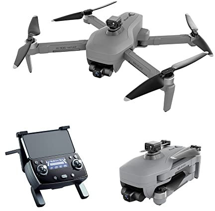 LUXWALLET EvoFly ² Dodge - 45 km/h - 4K-GPS-Drohne - 4 km - Hindernisvermeidung - 5-GHz-WLAN - Gimbal 3-Achsen-Kamera - Micro SD - Professionell