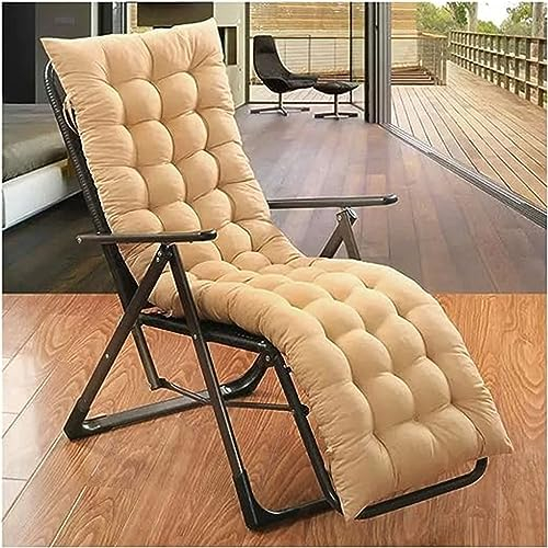 Liegenauflage, Auflage Für Gartenliege 170 X 53 X 8 Cm, Auflagen Für Deckchair, Polsterauflage Für Sonnenliege, Kissen Für Liegestuhl, Gesteppt（Stuhl Nicht Im Lieferumfang Enthalten） Kissen für Sonnen