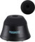 PRECIPETTE Mini Vortex Mixer Schüttler 3000rpm Mischer Paint Shaker 3000 U/min Farbmischer Vortex Shaker Farbschüttler für Acrylfarben Citadel Vallejo Nagellack Wimpernkleber (Schwarz)