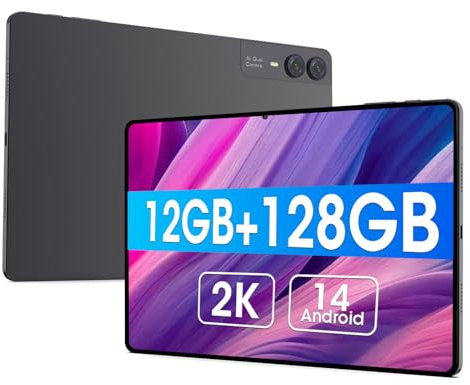 CWOWDEFU Android 14 Tablet 11 inch,2K Display Octa-Core 12GB+128GB(1TB TF) Gaming,7000mAh/1920x1200 FHD+incell WiFi 6 PC Android Tablet Dual Camera Widevine L1 2024 Tablet Gary