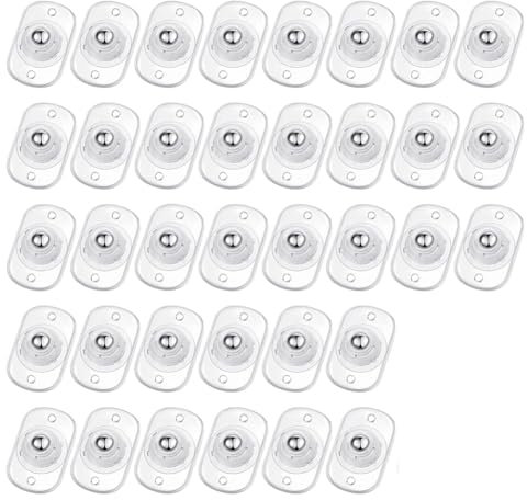 36 Roulettes Auto-Adhésives pour Appareils Électroménagers, Roulettes Pivotantes Universelles pour Appareils de Cuisine