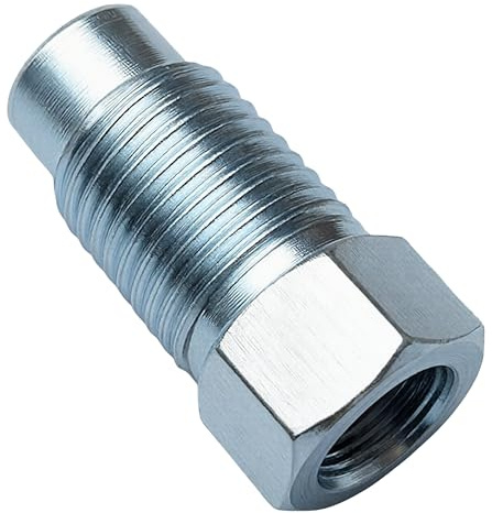 Verschraubung M10 x 1 für Bremsleitung 4,75 mm Bördel E Typ D Profi-Verbinder nach DIN/ISO 1651, Stahl verzinkt (20)