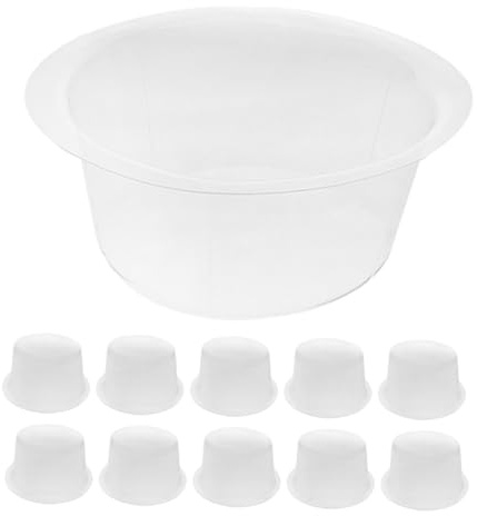 VALICLUD 12 Piezas Sombrerero De Soporte Interior para Sombreros De ala Ancha Moldeador De Sombrero De PVC Transparente Unidades