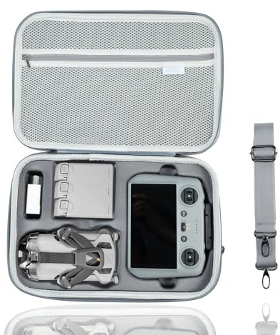 Uvafly Mini 5 Pro Tragetasche, tragbare Aufbewahrungstasche, Schutzhülle für unterwegs für DJI Mini 5 Pro Fly More Combo Drohne RC 2 Controller Zubehör