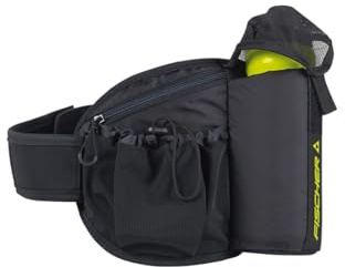 Fischer Drink-/FITBELT - L/XL 000 | BPA-freie Hydration, Reißverschlussfach, sicherer Sitz, alles griffbereit beim Outdoor-Sport