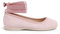 Pisamonas Ballerine Nastri Raso Chiusura Cinturino Misurare 33 Colore Rosa Pallido