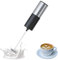 IraXpro Montalatte Elettrico Cappuccino,Montalatte Manuale,Frullino Montalatte Elettrico con Agitatore in Acciaio Inox,Alimentato a Batteria,Facile da Pulire,per Uova,Caffè,Latte,Cioccolata Calda