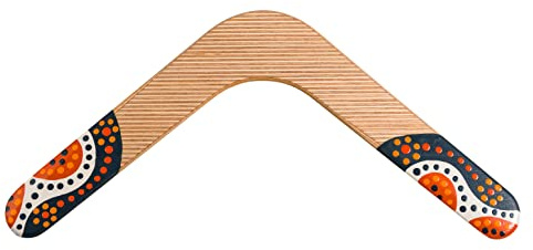 Wallaby Boomerangs Boomerang en Bois pour Adultes, Le Traditionnel