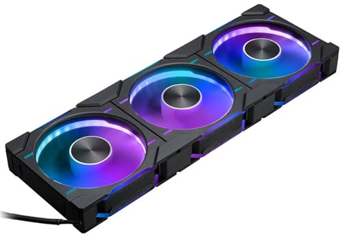 Phanteks 3er Pack Lüfter, 120 mm, schwarz - PWM Reverse Airflow D-RGB, 4-polig, 12 cm, Kunststoff/Gummi, 1.6000 rpm, 31.8 dB, Desktop