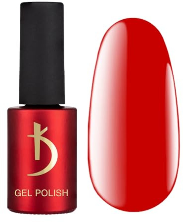 UV Nagellack Gel für Nägel - Ferrari Red - Gel Nail Polish UV-LED -7ml- langlebig - Glanz Nude Maniküre - DIY Nageldesign - Farbe GelNägel Manicure