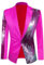 CXKOLD blazer uomo nero completo uomo estivo corto completi uomo eleganti giacca pile uomo tute squadre di calcio uomo giubbini giubbotti invernali caldo antivento gilet catarifrangente poncho