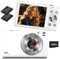 Digitalkamera 4K,Lecnippy 48MP Autofokus Kamera Fotokamera mit 32G Speicherkarte 16X Digitaler Zoom,Kompaktkamera mit 2,8 Zoll Bildschirm für Anfänger(Weiß)