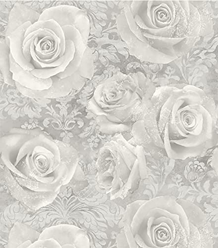 Arthouse Reverie Silver Wallpaper, Full roll