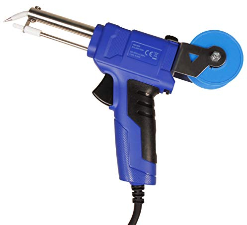 MC POWER Lötpistole | LP-55 | Lötgerät mit Zinnzufuhr, 30/60W einstellbar, schneller Aufheizprozess, ergonomischer Griff, ideal für Elektronik, Modellbau