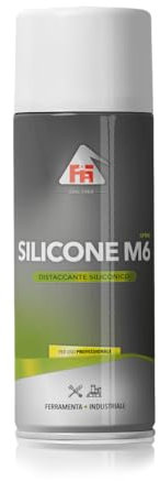 EUREX SILICONE M6 SPRAY ML. 400 LUBRIFICANTE ANTIADERENTE: per stampa, cartonaggi, rilegatura. (12)