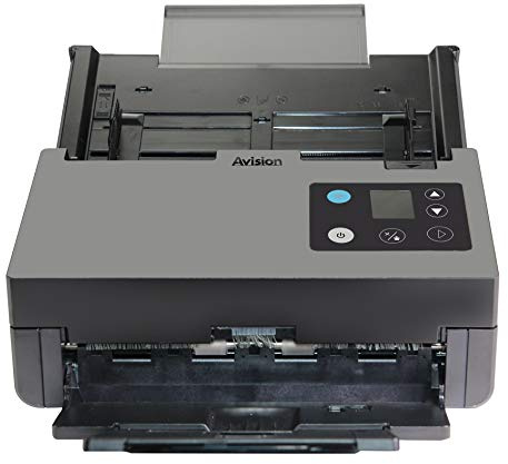 Avision AD370NW mit Bildverarbeitungsprozessor VM3 | Netzwerkscanner (Ethernet) | WiFi | 70ppm/140ipm A4 Color 300dpi | 100 Seiten ADF | USB 3.1 | ISIS Treiber, Twain Treiber, u.s.w