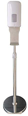 NK - Automatischer Seifenspender, 1 l, Infrarotsensor, ABS-Material, hygienisch, persönliche Pflege, ideal für Büro, Krankenhaus, Hotel, Schule [Höhe 136 x 85 x 39 mm, Basis 32 m]
