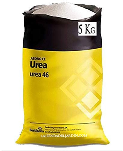 Suinga - 5 Kg FERTILIZANTE NITROGENADO UREA 46%. Utilizado en cualquier tipo de cultivo