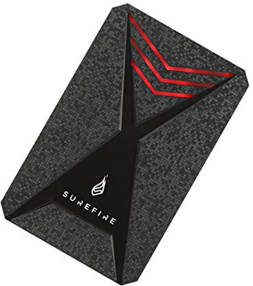 Surefire Bunker Gaming SSD 2.5 I 512 GB I Unidad SSD Externa I Adaptador USB-C I Windows & MacOSx I Velocidad Lectura/Escritura hasta 450MB/s o 430MB/s I PC-PlayStation-Xbox I Powered by Verbatim