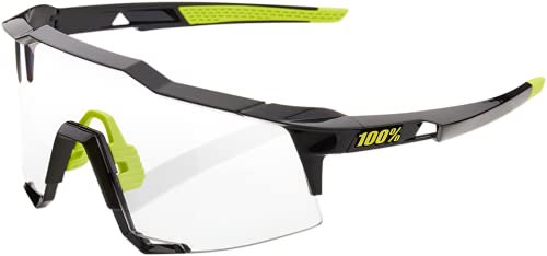 100% Speedcraft Photochromic Sportbrille, Gloss Black
