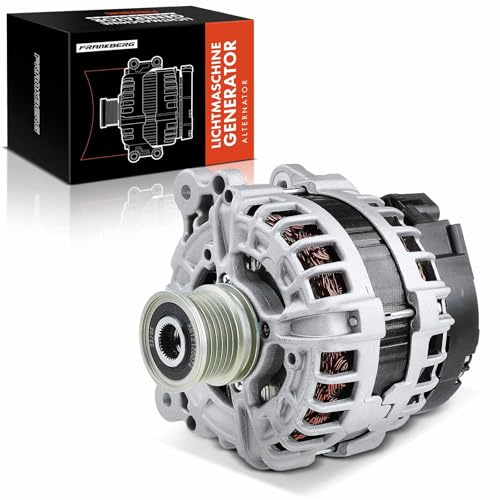 Frankberg Lichtmaschine Generator 0125811008 | Kompatibel mit T.o.u.r.a.n 5T1, A3 Limousine 8VM 8VS, O.c.t.a.v.i.a III 5E3 NL3 NR3, A3 8V1 8VK, CC 358