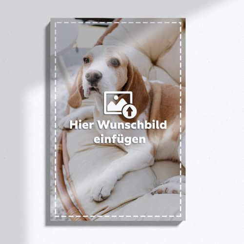 Xobs.eu Shirtbox – Wandbilder Wohnzimmer – Acryl – Hochwertig & Individuell Gestalten – Wandbilder – Bild personalisiert – Optimale Druckqualität mit UV-Pigmenttinte – hohe Haltbarkeit – 20 x 30 cm